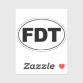 STICKER "FDT" (Feuille)