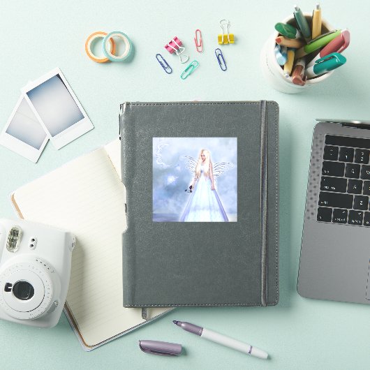 Sticker Fée de lune princesse (Couverture iPad)