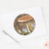 Sticker Féerie victorien -Champignons (Enveloppe)