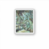 Sticker Fées esthétique de mode Fairycore Goblincore Cot (Devant)