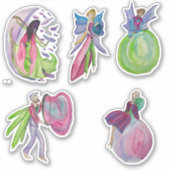 Sticker Fées et bulles (Devant)