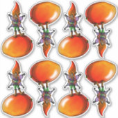 Sticker Fées et fruits afro-américains (Devant)