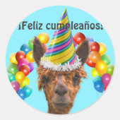 Sticker Feliz Cumpleanos (Devant)