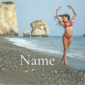 Sticker Female Fitness Model boxing Thunder_Cove (Devant)