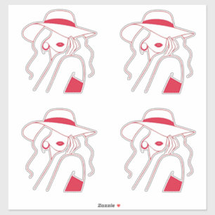Sticker Femme