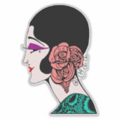 Sticker Femme de pommeau (Devant)
