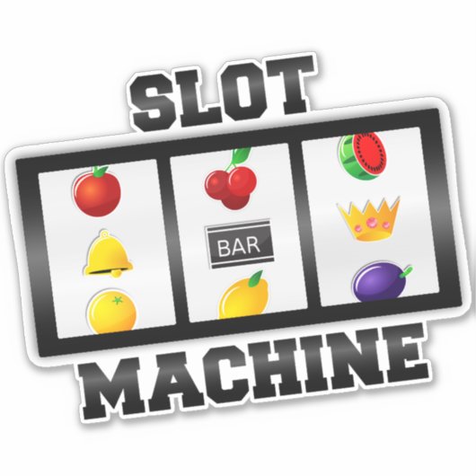 Sticker Fente Machine Tilt (Devant)