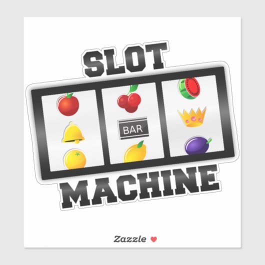 Sticker Fente Machine Tilt (Feuille)