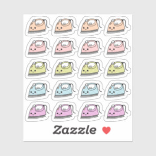 Sticker Fer Chores Laverie Repère de repassage Bujo Planne