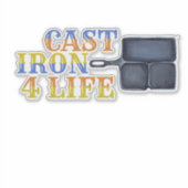 Sticker Fer fondu à vie (Devant)