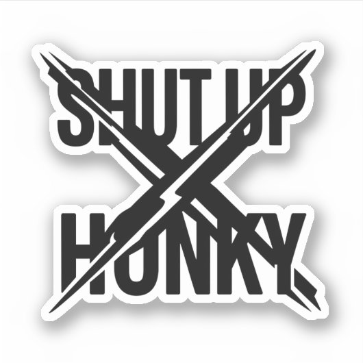 Sticker Fermer Honky (Devant)