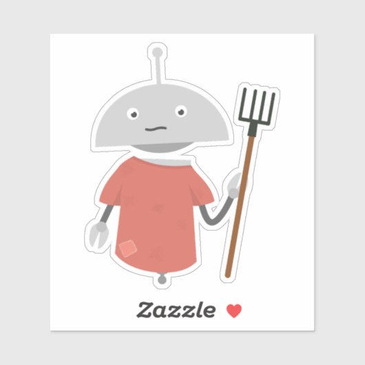 Sticker Fermier Mia (Feuille)