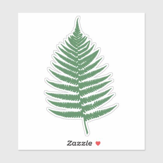 Sticker Fern Leaf (Feuille)