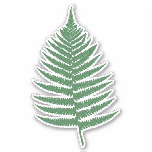 Sticker Fern Leaf (Devant)