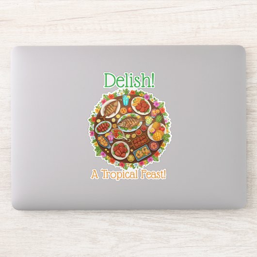 Sticker Festin Tropical (Ordinateur)