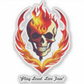 Sticker "Festival Burning Desire" (Devant)