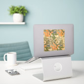Sticker Festival de fleurs de William Morris Spring Compto (Ordinateur portable sur le bureau)