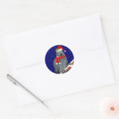 Sticker Festive Feathers (Enveloppe)
