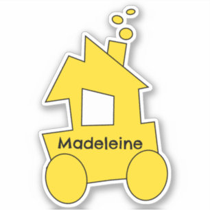 Sticker Fête d'anniversaire du petit train