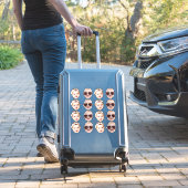 Sticker Fête d'anniversaire sur mesure, Décor de 30e anniv (Valise Insitu)