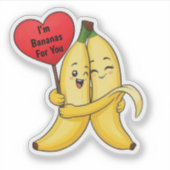 Sticker Fête de la Banana Valentine (Devant)