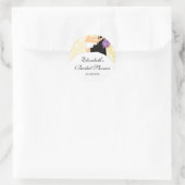 Sticker Fête des mariées de chambre de mariée Jaun (Sac)