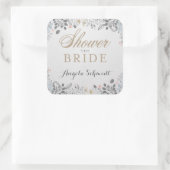 Sticker Fête des mariées de jardin délicat (Sac)