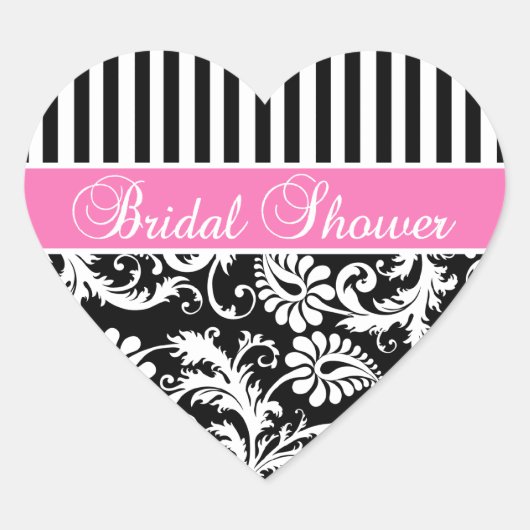 Sticker Fête des mariées en noir, blanc, noir, noi (Devant)