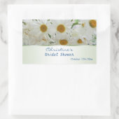 Sticker Fête des mariées Fleurs marguerites blanch (Sac)