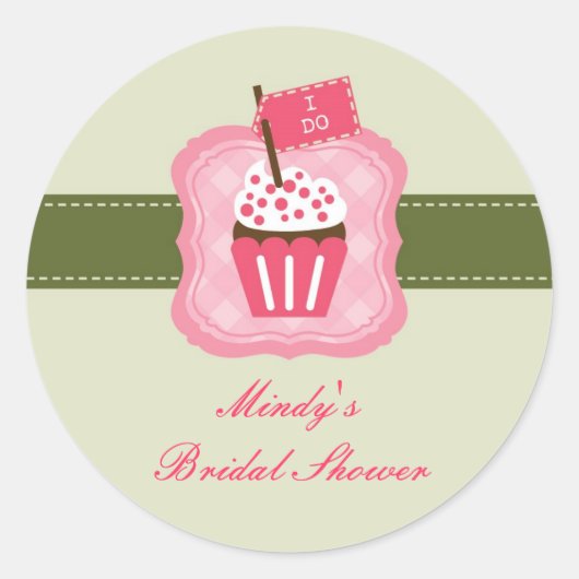 Sticker Fête des mariées "I Do" (Devant)