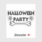 Sticker Fête d'Halloween (Feuille)