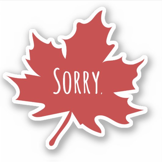 Sticker Fête du Canada (Devant)