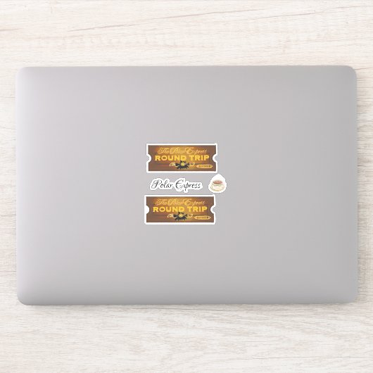 Sticker Feuille autocollante express polaire (Ordinateur)