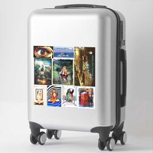 Sticker Feuille d'art1 (Sur valise)