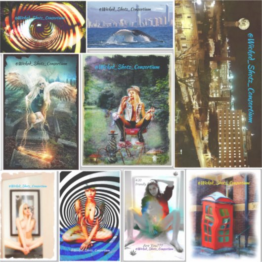 Sticker Feuille d'art1 (Devant)