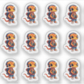 Sticker Feuille d'autocollant 12 remonté (Devant)