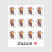 Sticker Feuille d'autocollant 12 remonté (Feuille)