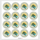 Sticker Feuille d'autocollant Boucle Pittoresque Ormond -  (Feuille)