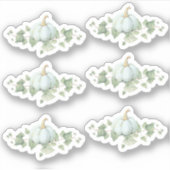 Sticker Feuille d'autocollant de décoration de Baby shower (Devant)