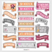 Sticker Feuille d'autocollant de journal (Feuille)