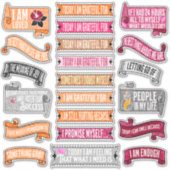 Sticker Feuille d'autocollant de journal (Devant)