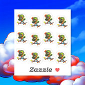 Sticker Feuille d'autocollant Happy Flappy 12