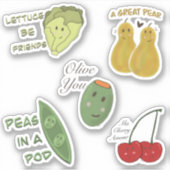 Sticker Feuille d'autocollant pour les meilleurs amis (Devant)