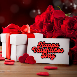 Sticker Feuille d'autocollant Rouge Saint-Valentin Font EX