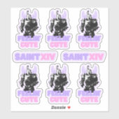 Sticker Feuille d'autocollant Saint's Feelin' mignon (Feuille)