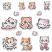 Sticker Feuille d'autocollants de Pattes joueur et de Somm (Devant)