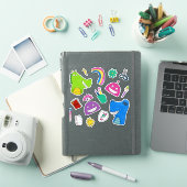 Sticker Feuille d'autocollants "House of Fun" (Couverture iPad)