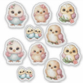 Sticker Feuille d'autocollants Little Birds (Devant)