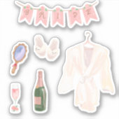 Sticker Feuille d'autocollants pour album de scrapbooking  (Devant)