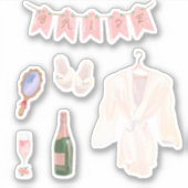 Sticker Feuille d'autocollants pour scrapbooking de la mar (Devant)